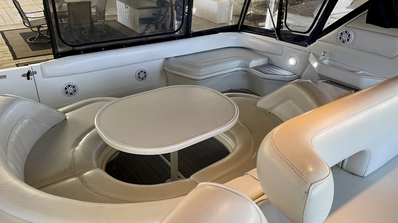 Glass fibers either loose or woven, reinforced with resin and used in the construction of many boats.
