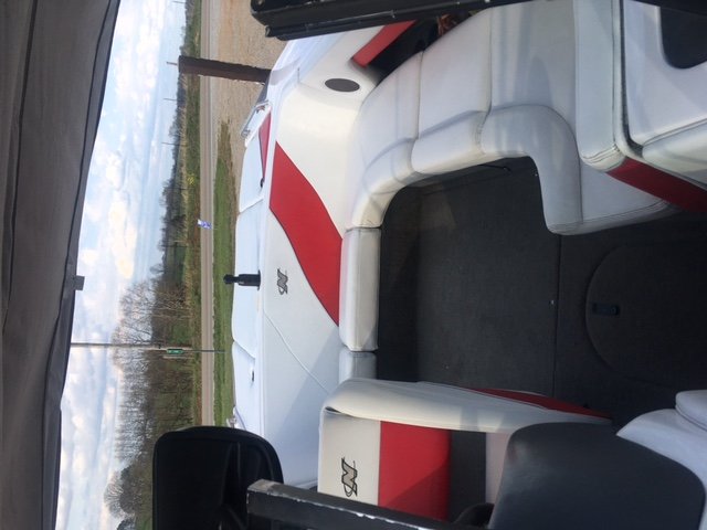 Fish and ski boats combine many features needed to fish as well as ski.  They will have storage bins for fishing tackle, and a ski pylon to pull skiers with.