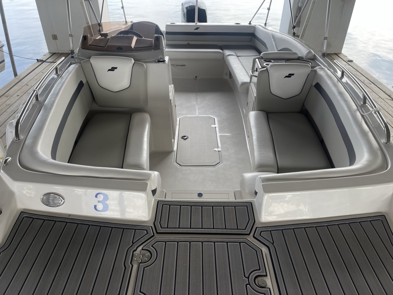 A  is a Power and could be classed as a Deck Boat,  or, just an overall Great Boat!