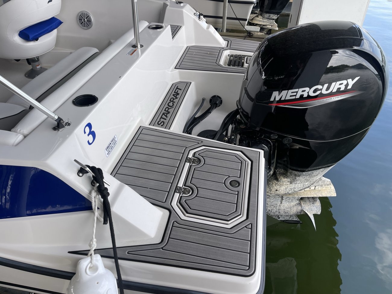 Glass fibers either loose or woven, reinforced with resin and used in the construction of many boats.