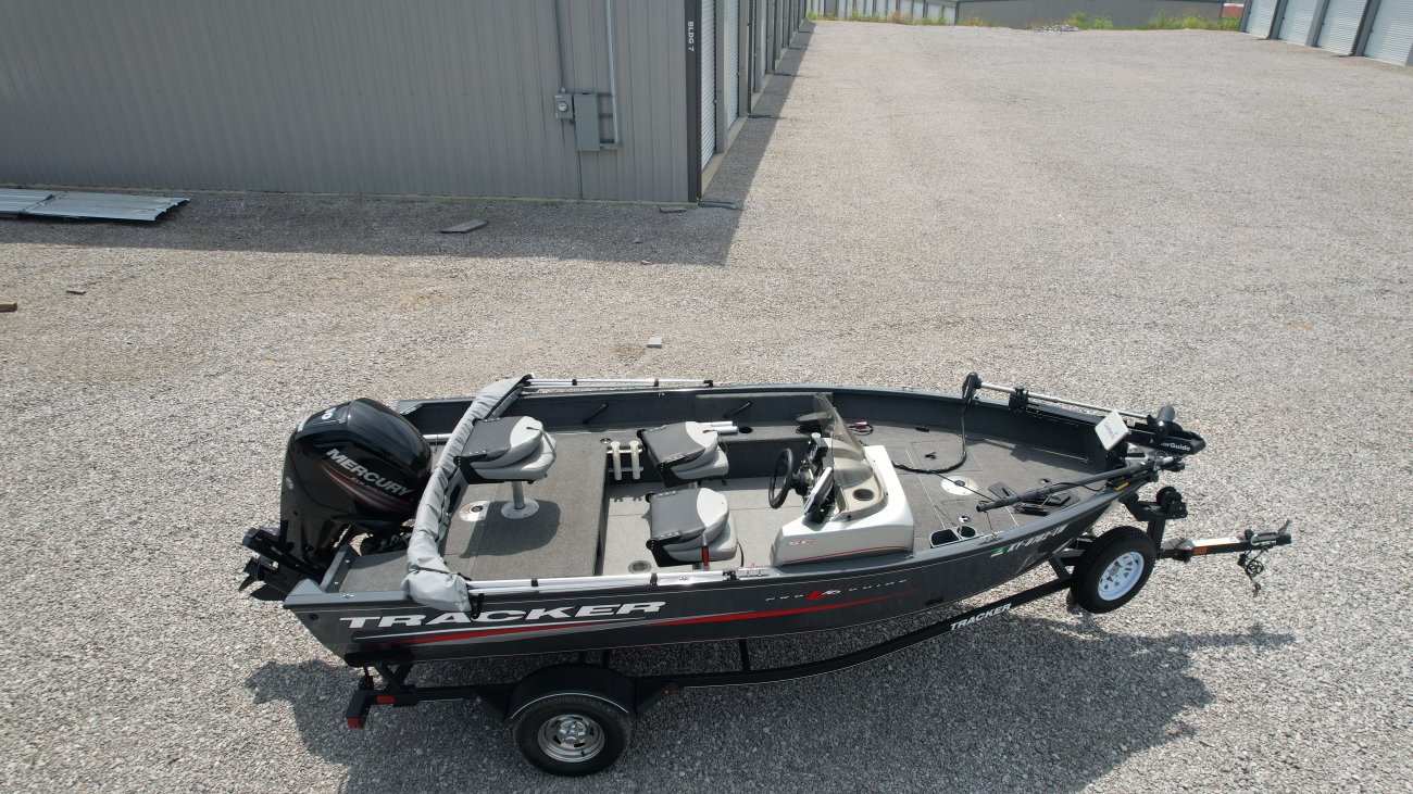 Fish and ski boats combine many features needed to fish as well as ski.  They will have storage bins for fishing tackle, and a ski pylon to pull skiers with.